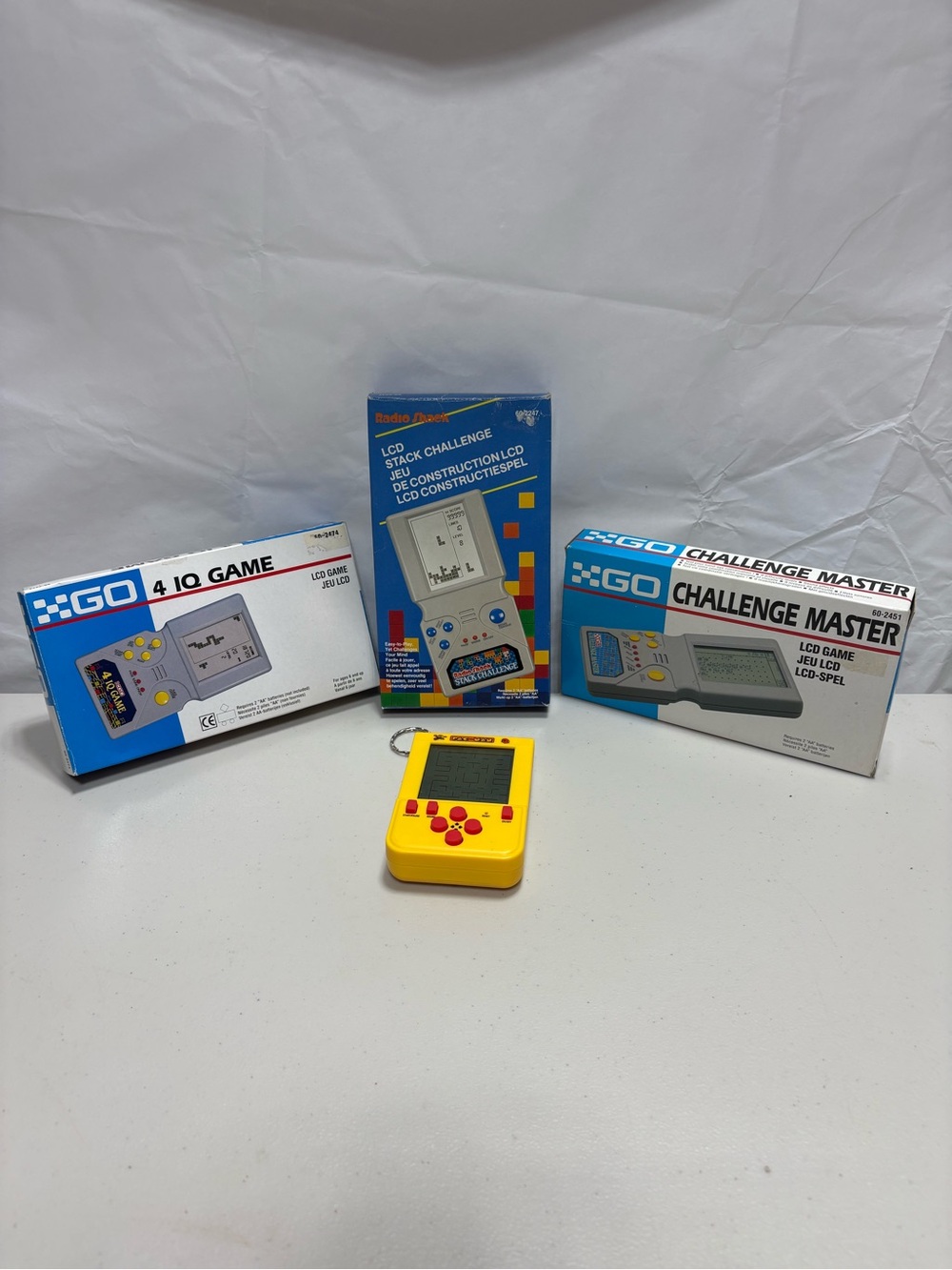 Vintage Radio Shack Brick game, Pacman, Challenge Master Handheld LCD Game